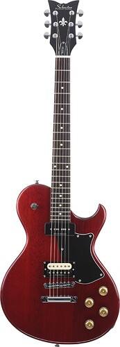 Front Standard. Schecter - Solo 6 Special 6-String Full-Size Single-Cutaway Electric Guitar - See-Thru Cherry.