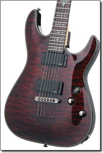 Best Buy: Schecter Damien Elite 6-String Full-Size Double-Cutaway