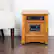 Alt View Zoom 20. Lifesmart - 8 Element Infrared Heater Wood Cabinet - Dark Oak.