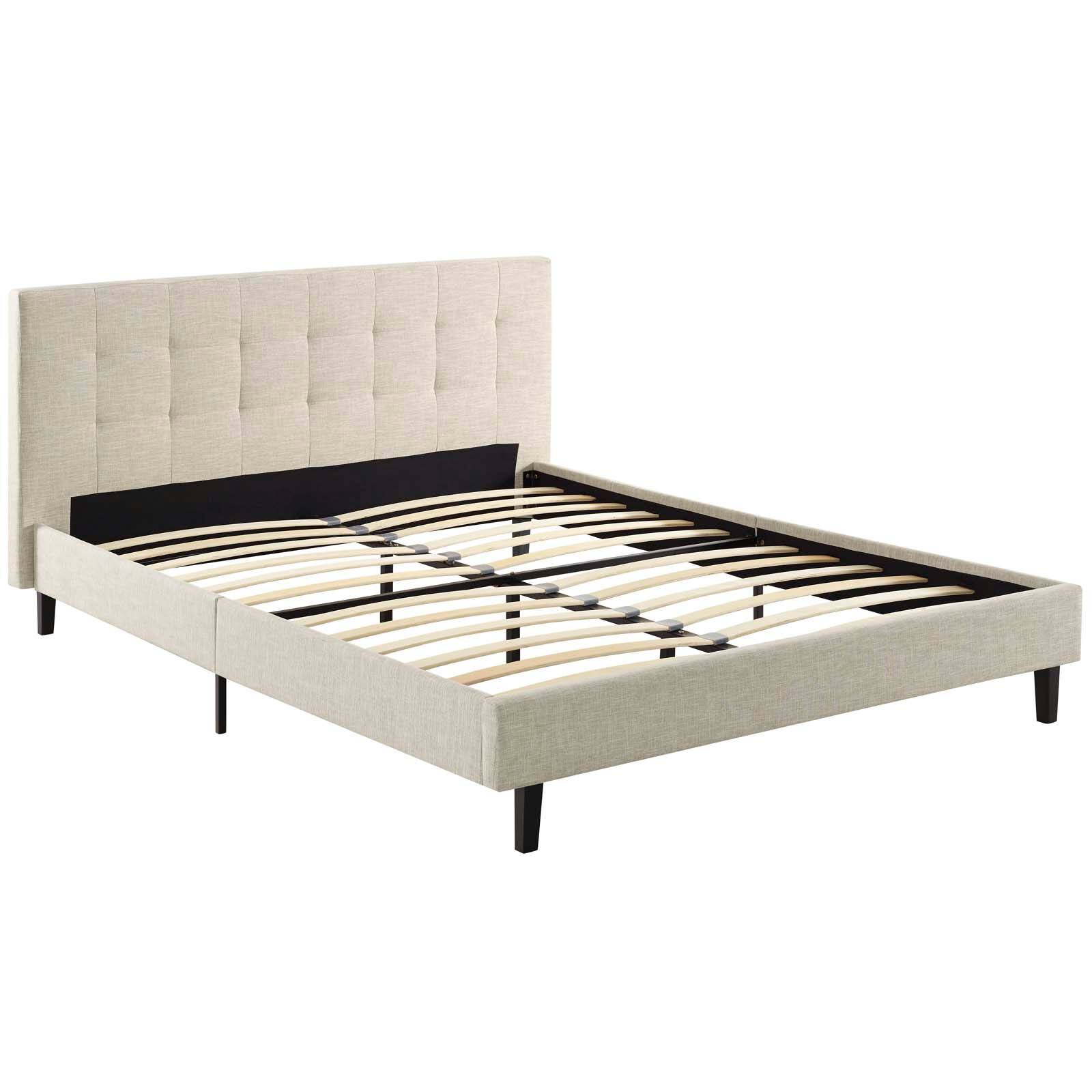 Left. Modway - Corinne Twin Bed Frame - White.