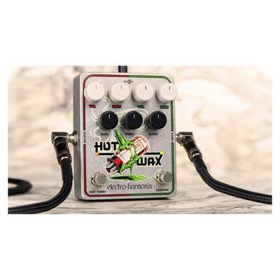 Harmonix Hot Wax Dual Overdrive Pedal HOT WAX Silver HOT WAX Harmonix Hot Wax Dual Overdrive Pedal HOT WAX Silver HOT WAX