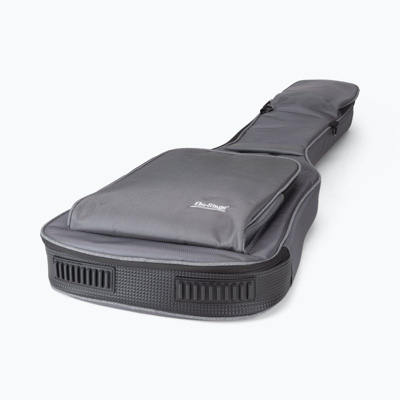 Alt View 8. On Stage Stands - On-Stage Bass Guitar Gig Bag (GBB4990CG) - Black.