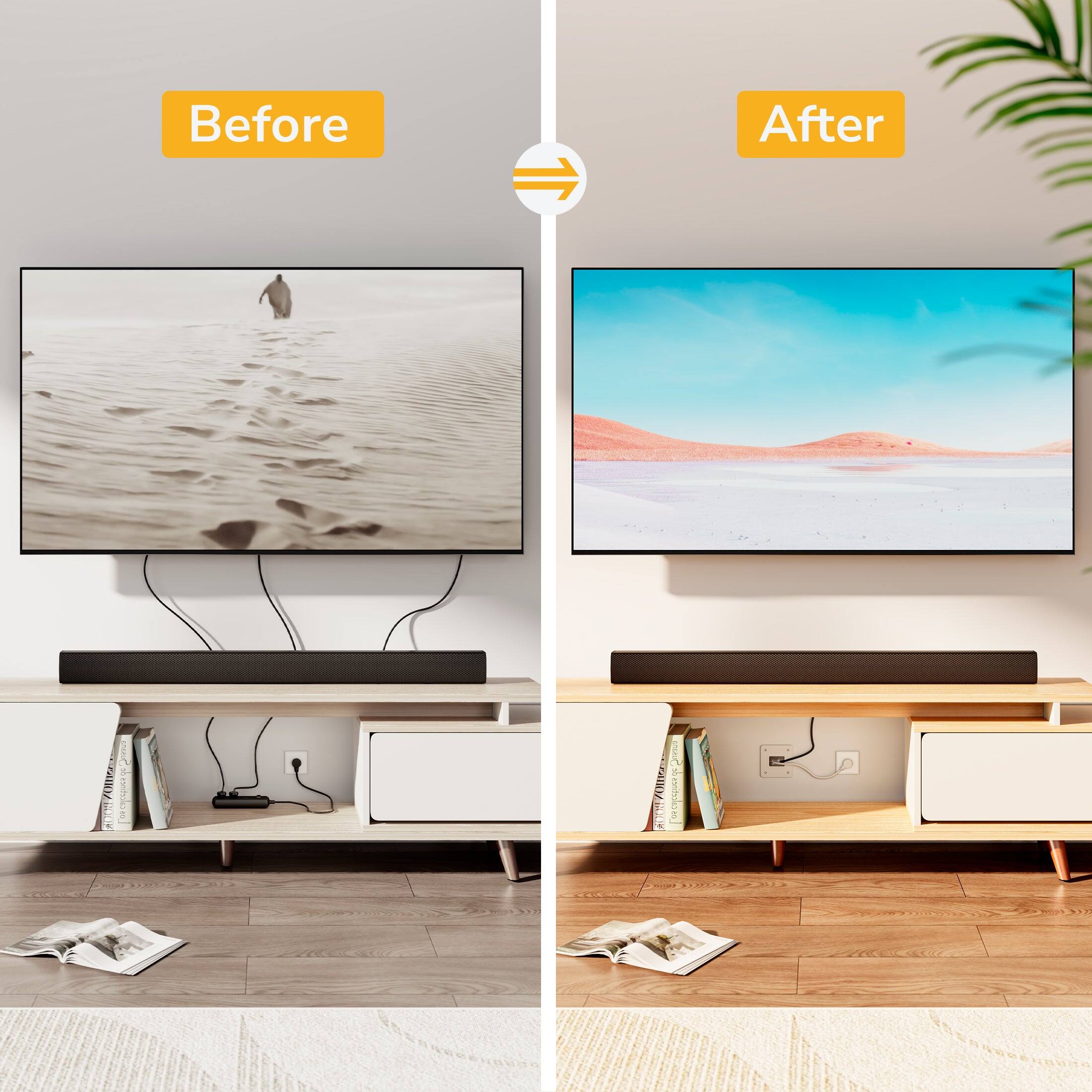 Before After