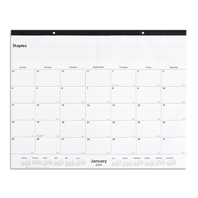 Staples
Sunday 29 Monday 30 Tuesday 31 Wednesday 1 Thursday 2 Friday 3 Saturday 4
5 6 7 8 9 10 11
12 13 14 15 16 17 18
19 20 21 22 23 24 25
26 27 28 29 30 31
January 2026
Weekday Month Day Weekday Month Day Weekday Month Day Weekday Month Day Weekday Month Day Weekday Month Day Weekday Month Day