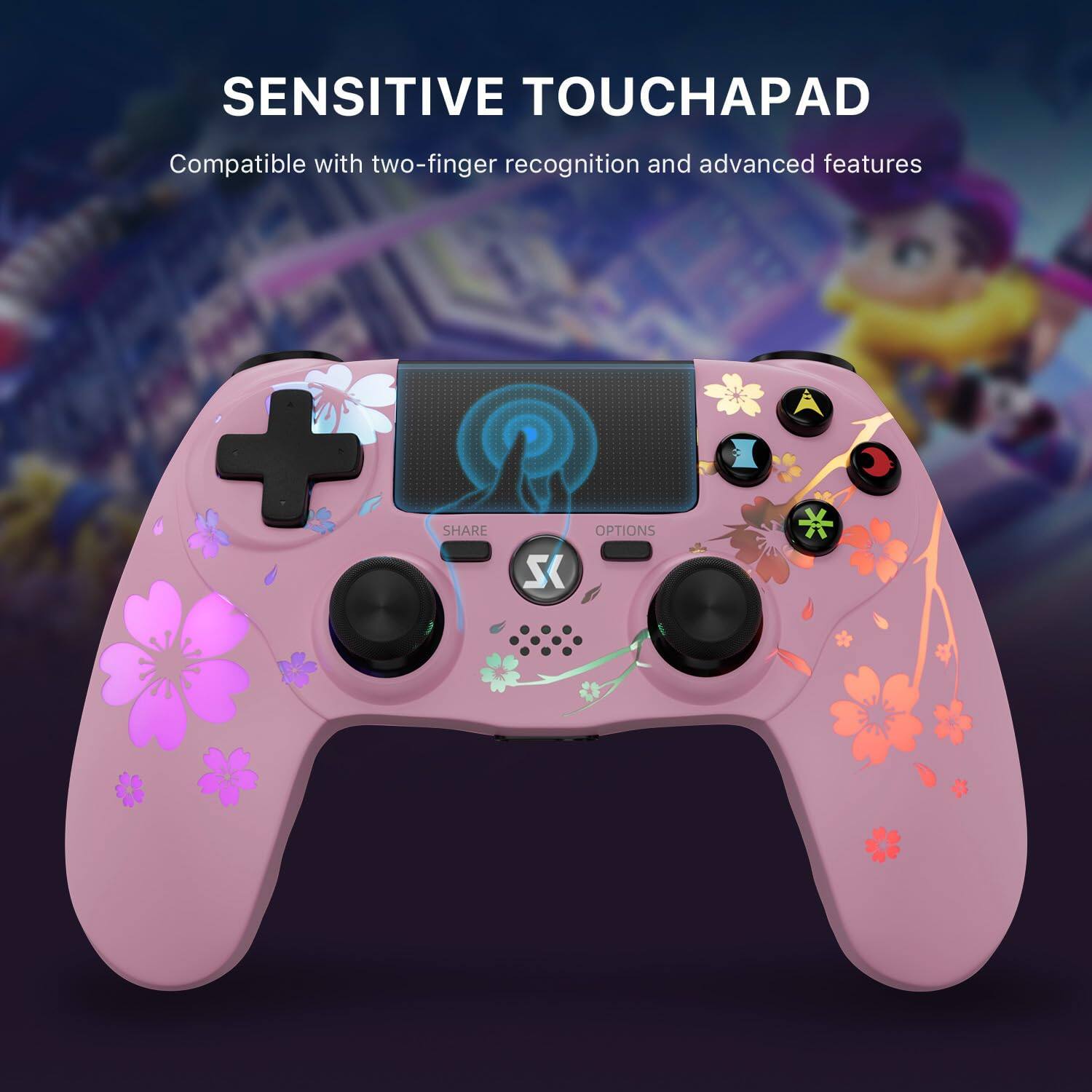 SENSITIVE TOUCHPAD  
Compatible with two-finger recognition and advanced features