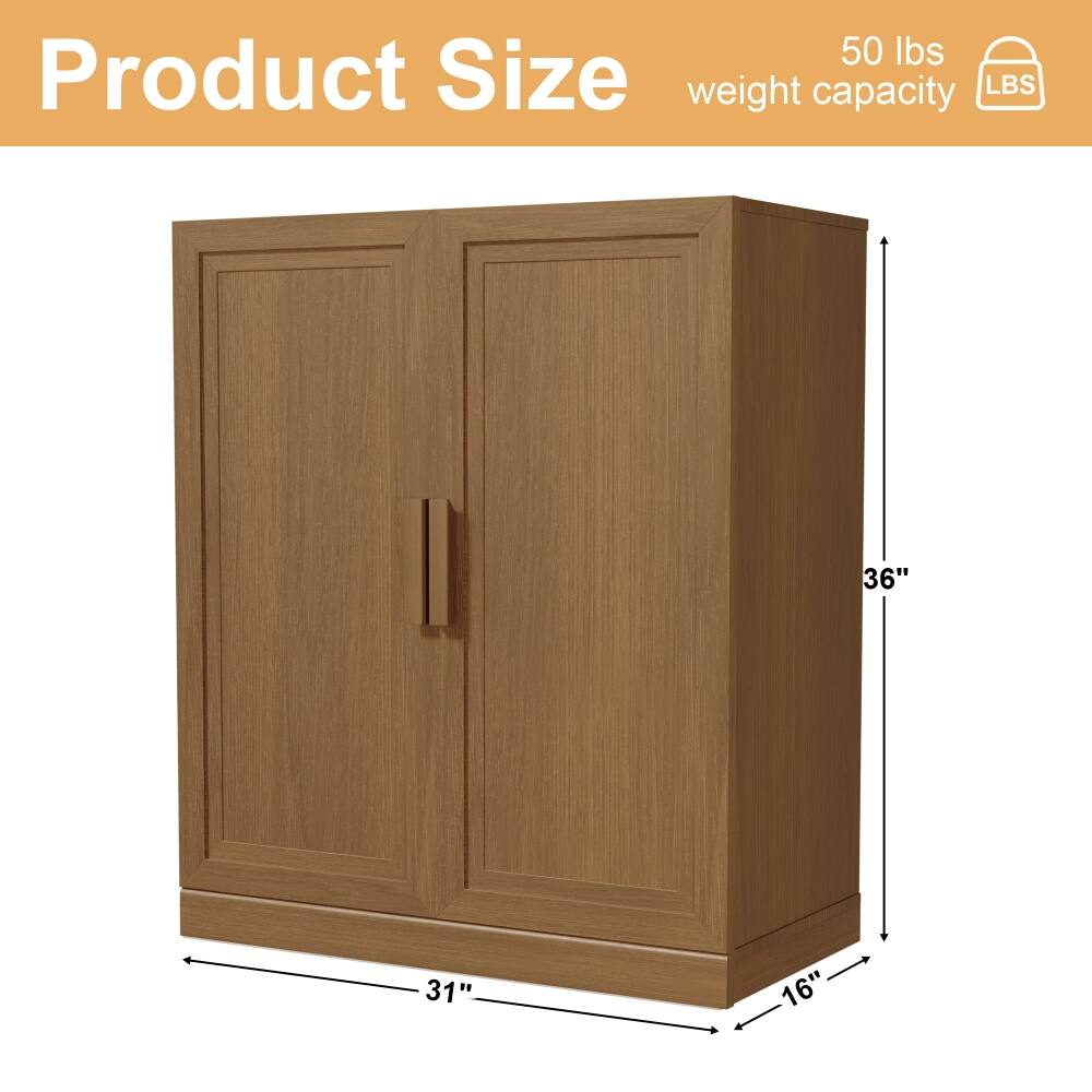 Product Size  
50 lbs weight capacity  
36" H  
31" W  
16" D