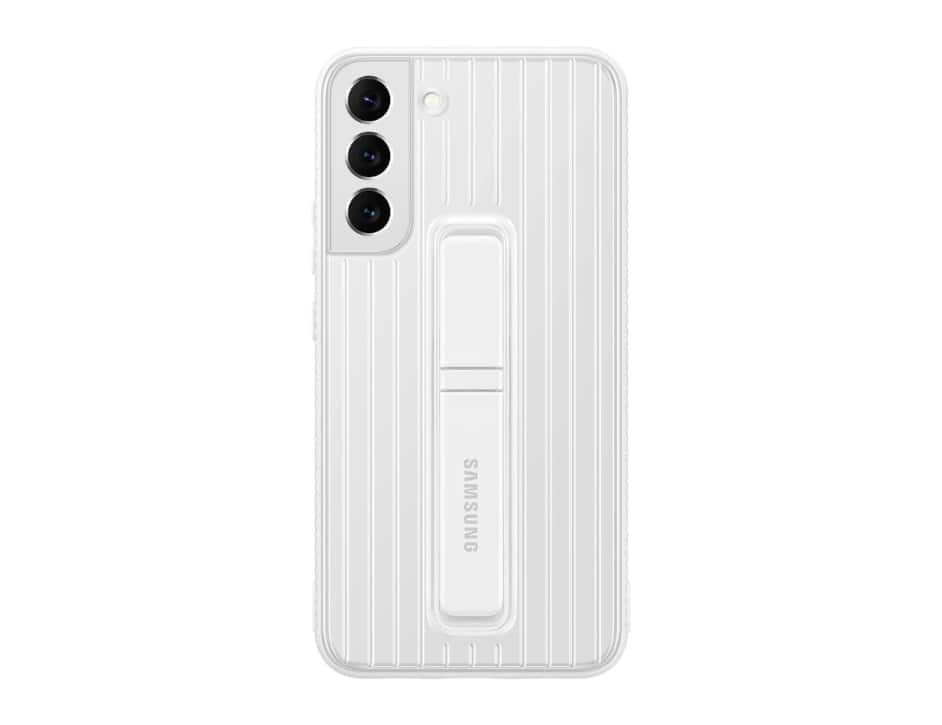 Protective Standing Cover for Samsung Galaxy (S22+) I Color: - White