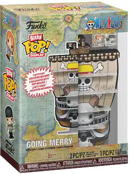 Funko - Bitty POP!: Display: One Piece - Going Merry - COLLECTIBLES - Multicolor