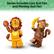 Series includes Lion Suit Fan and Monkey Suit Fan