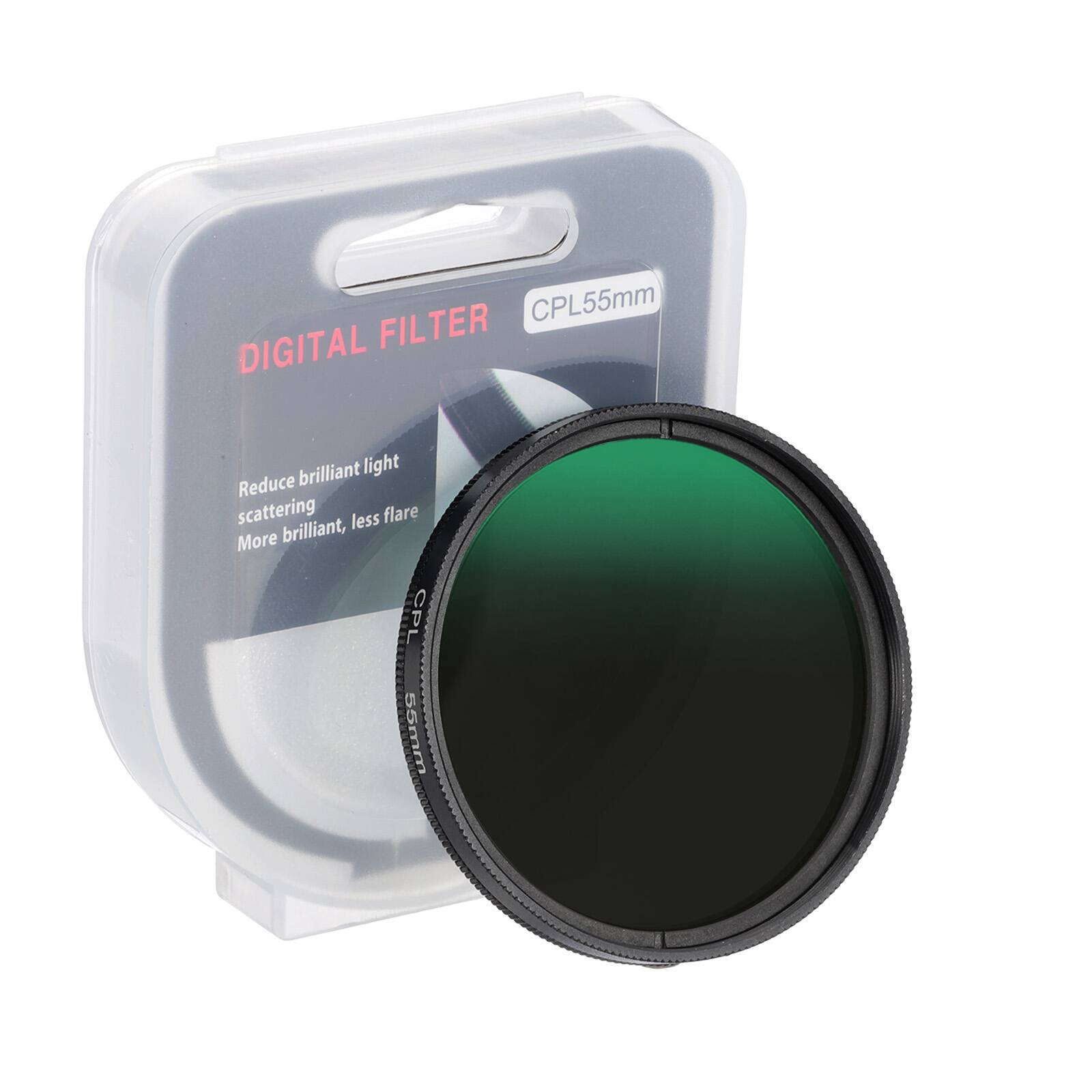 FILTER CPL55mm DIGITAL

Reduce brilliant light scattering
More brilliant, less flare