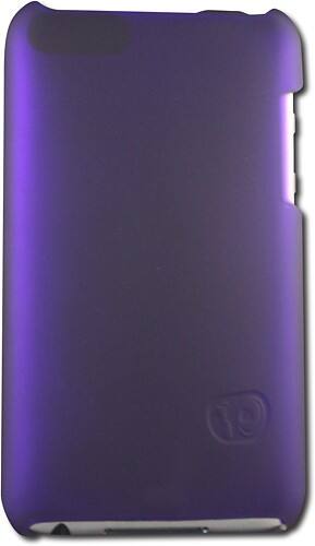 Front Standard. Riot Outfitters - Snap-Fit Case for Apple® iPod® touch - Purple.