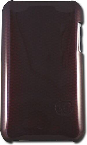 Front Standard. Riot Outfitters - Snap-Fit Case for Apple® iPod® touch - Burgundy.
