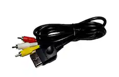 Front. Mars Devices - Composite AV Cable For Microsoft Xbox Original By Mars Devices - Black.