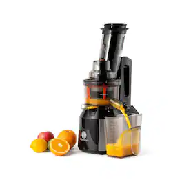 Ventray - Masticating Juicer Large Chute Juice Extractor with Reverse Function for Fruit & Vegetable - Black