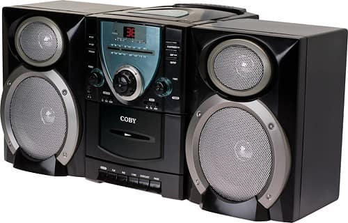 Coby CXCD400 2024 Cassette Radio Boombox