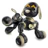 Ruko - 18011 Smart Robot Dog Toy for Kids, Interactive Puppy with Remote & Gesture Control,Gifts for boys and girls - Black/Gold