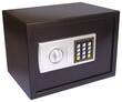 Royal Sovereign - 0.58 Cu. Ft. Digital Safe - Black/Silver - Larger Front