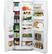 Alt View 13. GE - 22.5 Cu. Ft. Frost-Free Side-by-Side Refrigerator with Thru-the-Door Ice and Water - White.