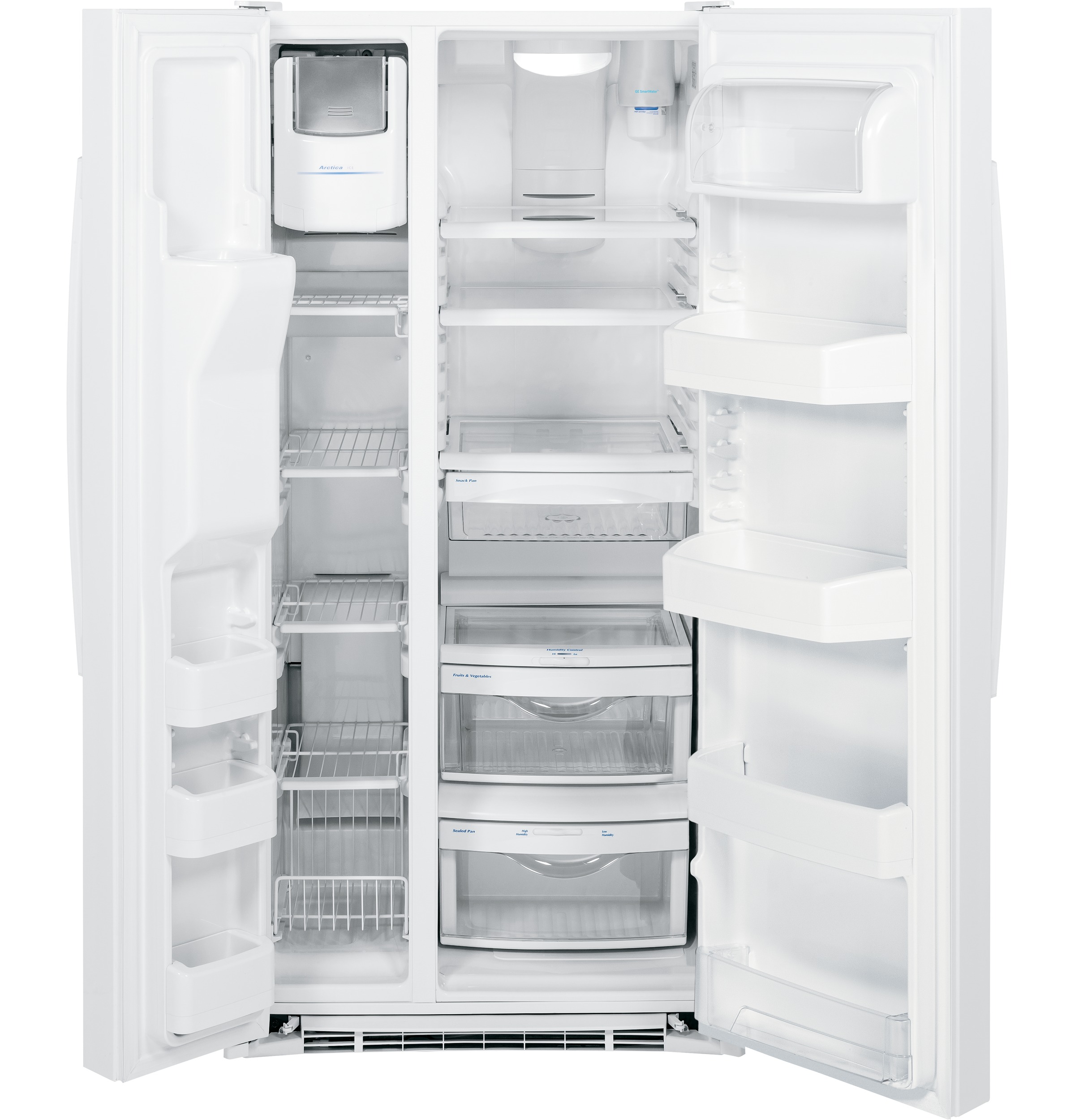 Customer Reviews: GE 22.5 Cu. Ft. Frost-Free Side-by-Side Refrigerator ...
