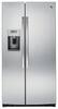 GE - Profile Series 25.4 Cu. Ft. Side-By-Side Refrigerator with Thru-the-Door Ice and Water-Front_Standard