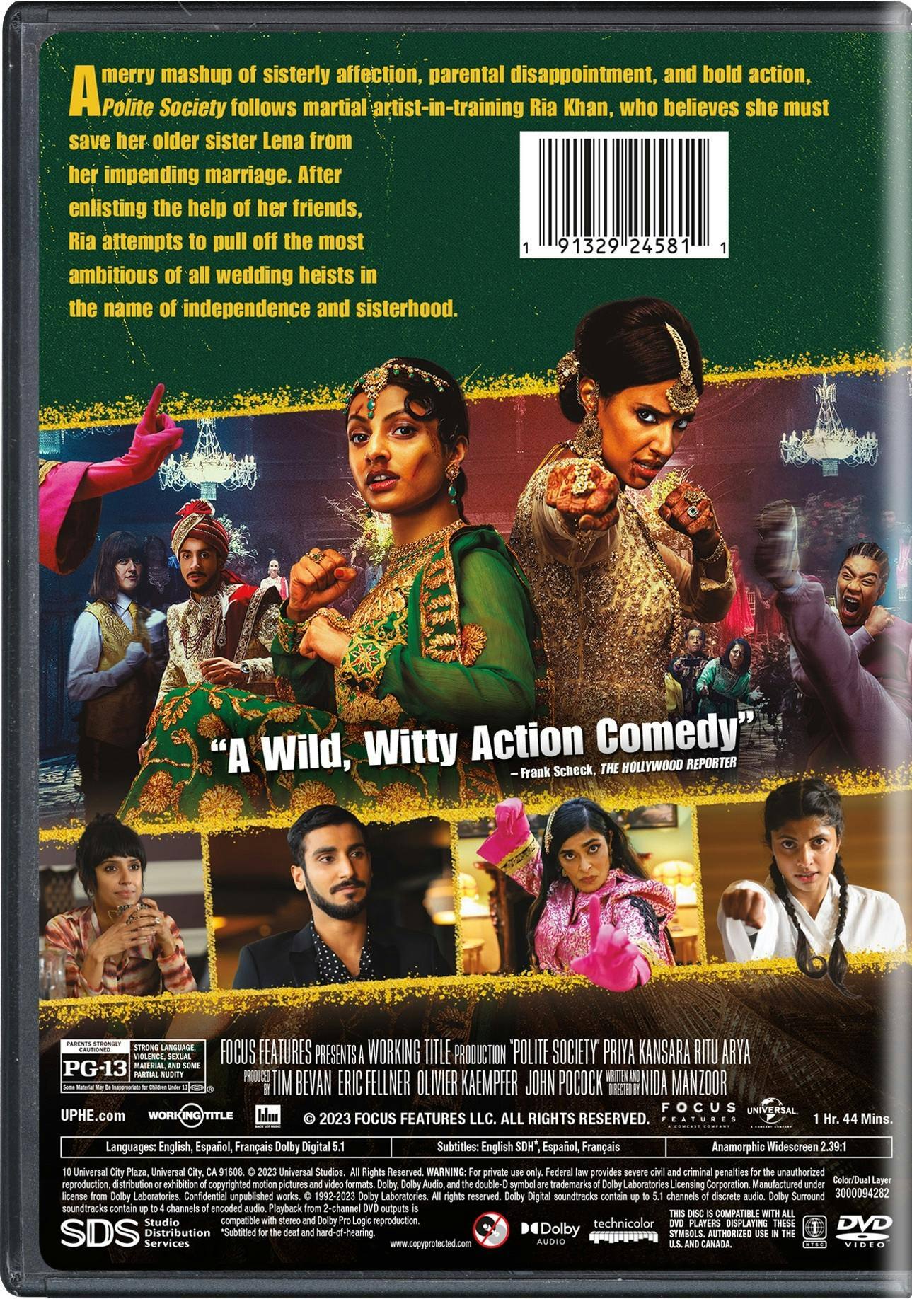 Back. Polite Society [DVD].