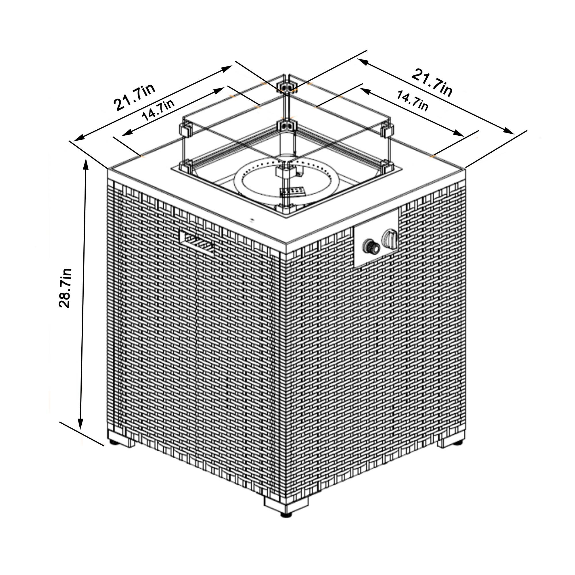 21.7in 14.7in 21.7in 14.7in 28.7in