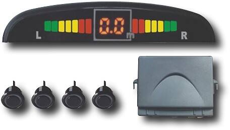 Front Standard. TKO Audio - Parking Sensor Kit for Most Vehicles.