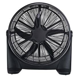 Premium Levella - 20" 3-Speed Floor Fan with Angle Adjust - Black