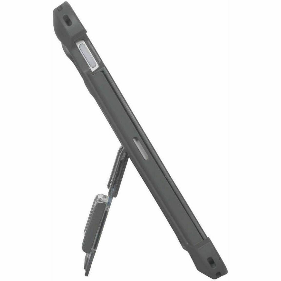 Alt View 1. Targus - SafePort® Rugged Max Case for iPad Air® 11-inch (M3)/(M2), iPad Air® 10.9-inch (5th and 4th gen.) and iPad - Gray/Clear.