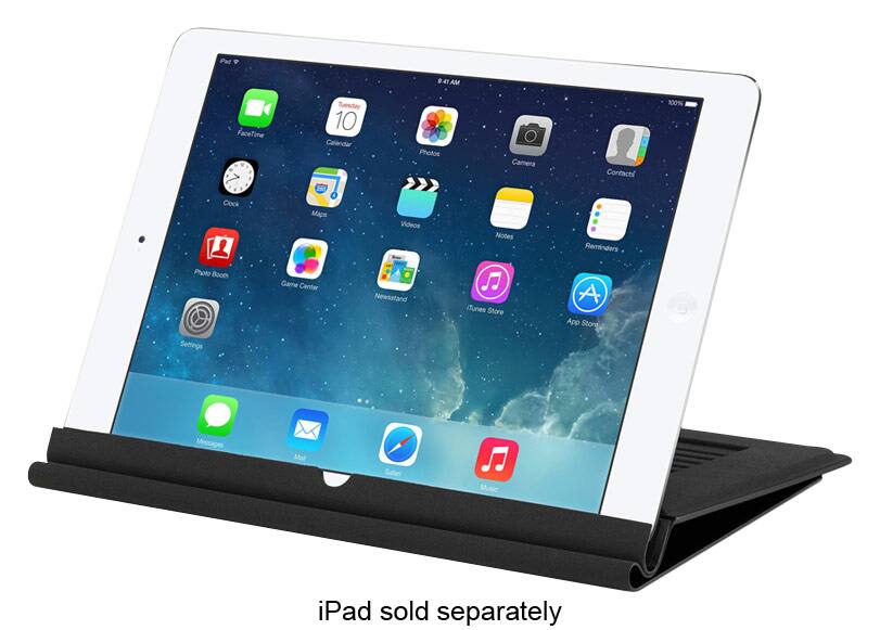 Front. Felix - FlipBook Case for Apple® iPad® Air - Black.
