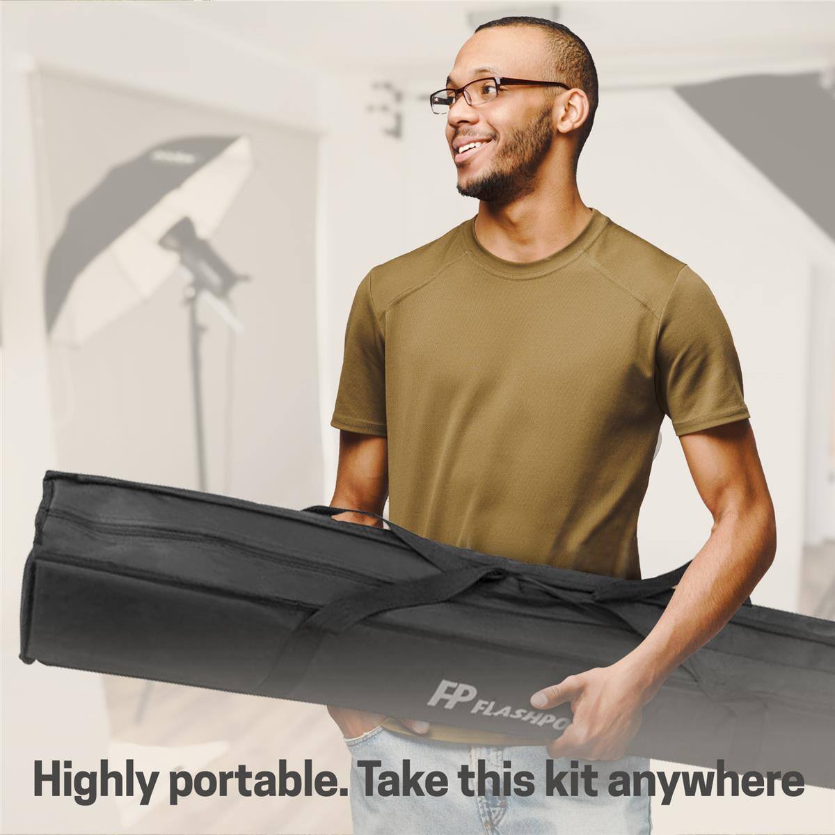 FP FLASHPO

Highly portable. Take this kit anywhere