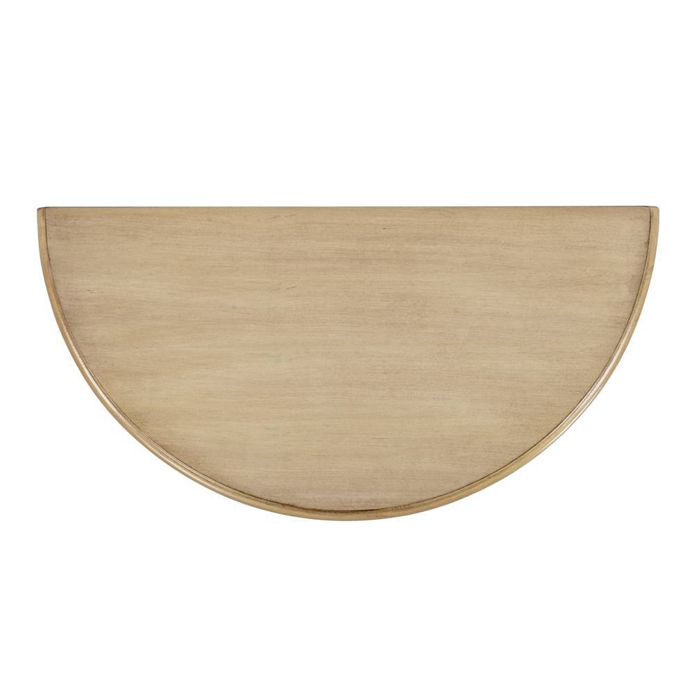 Left. Butler Specialty - Danielle 30" Demilune Console Table - Beige.
