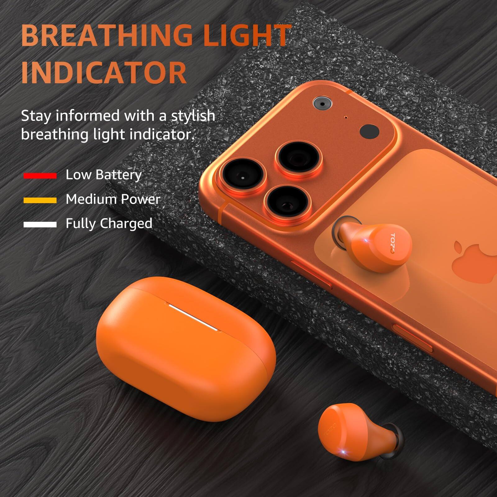 BREATHING LIGHT INDICATOR

Stay informed with a stylish breathing light indicator.

- Low Battery
- Medium Power
- Fully Charged
