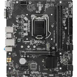 MSI - Pro H510M-B DDR4 Micro ATX Desktop Motherboard PROH510MB