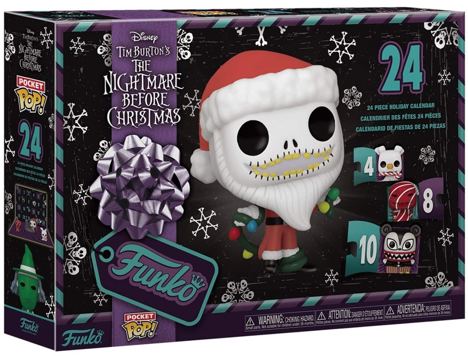 Funko Pocket POP! Countdown Calendar: The Nightmare Before Christmas - COLLECTABLES - Multicolor