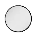 Front. Zadro - Compact Mirror with 10X Magnification & Suction Cups - Black.