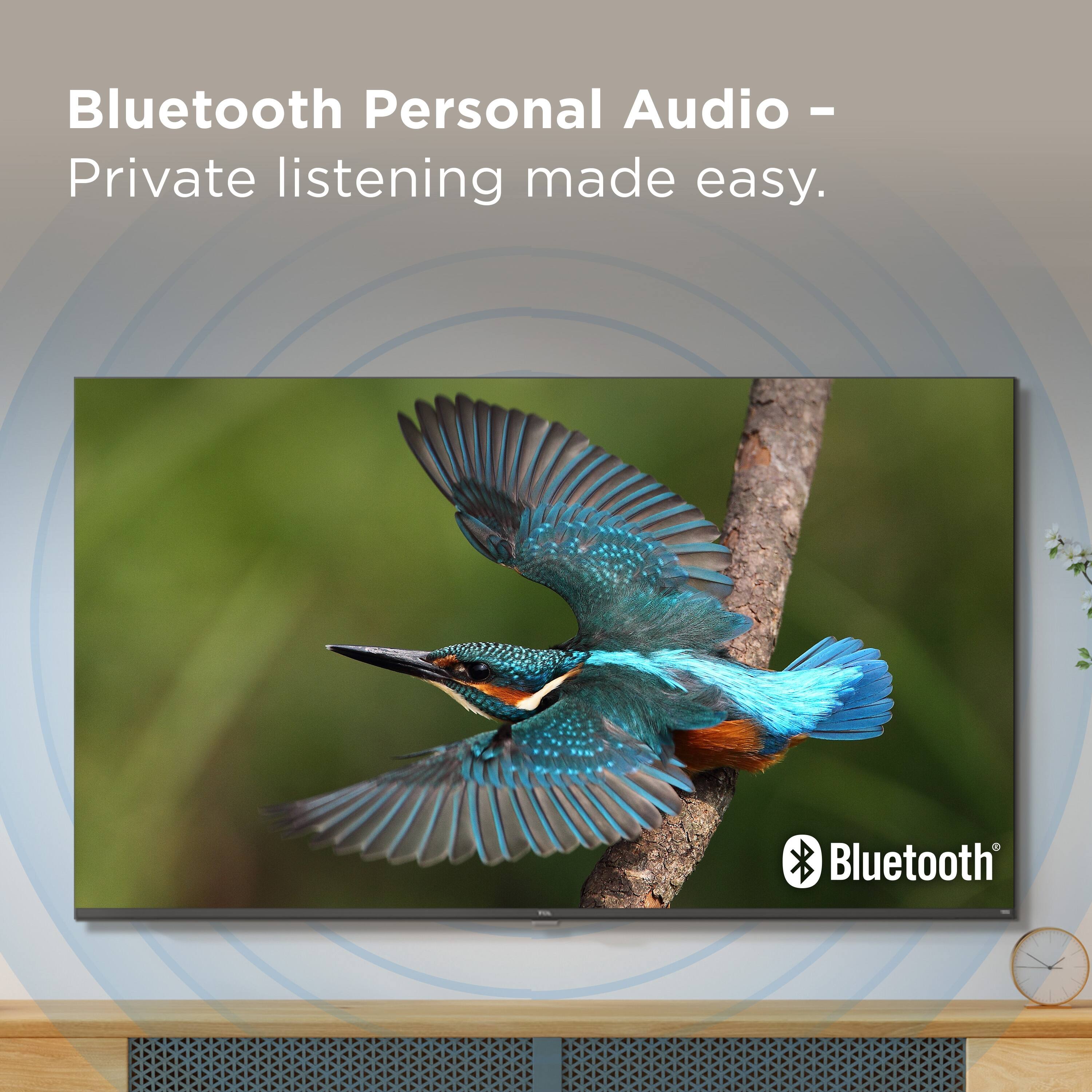 Bluetooth Personal Audio –  
Private listening made easy.