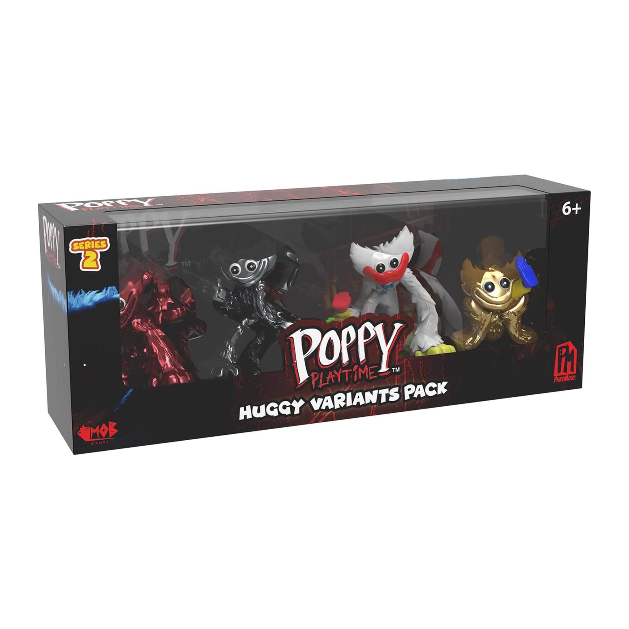 PhatMojo Poppy Playtime Series 2 Collectible Minifigure 4 Pack Red