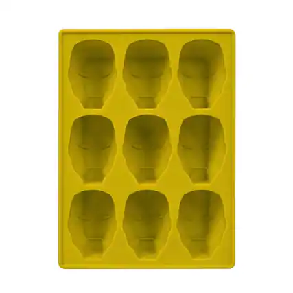Front. Marvel - Marvel Iron Man Helmet Silicone Tray - Yellow.