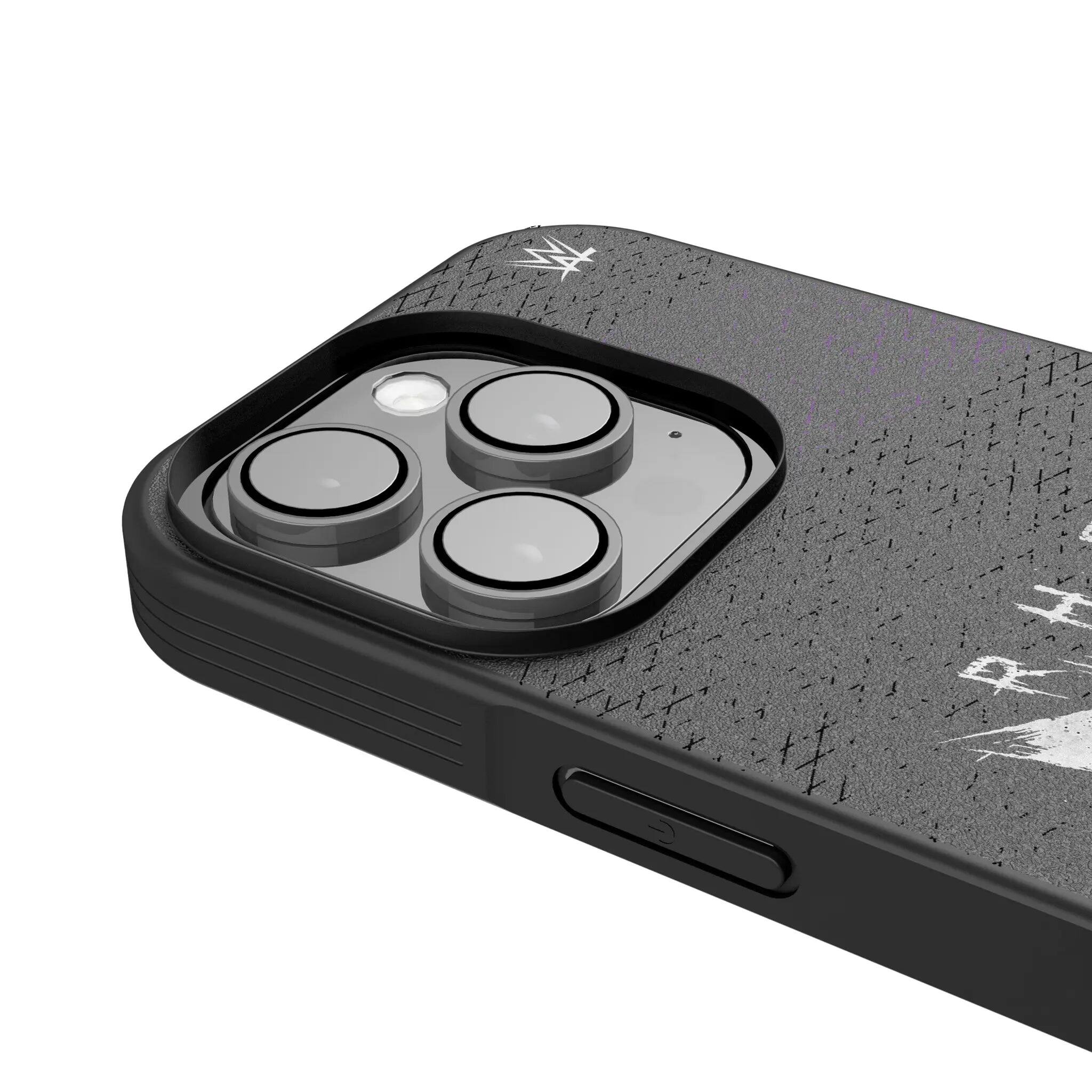 Left. Keyscaper - WWE Steel Bump Phone Case - Apple iPhone 16 Pro - Rhea Ripley.