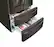 Alt View 19. LG - 28.6 Cu. Ft. 4-Door French Door Smart Refrigerator with Water Dispenser - Black Stainless Steel.