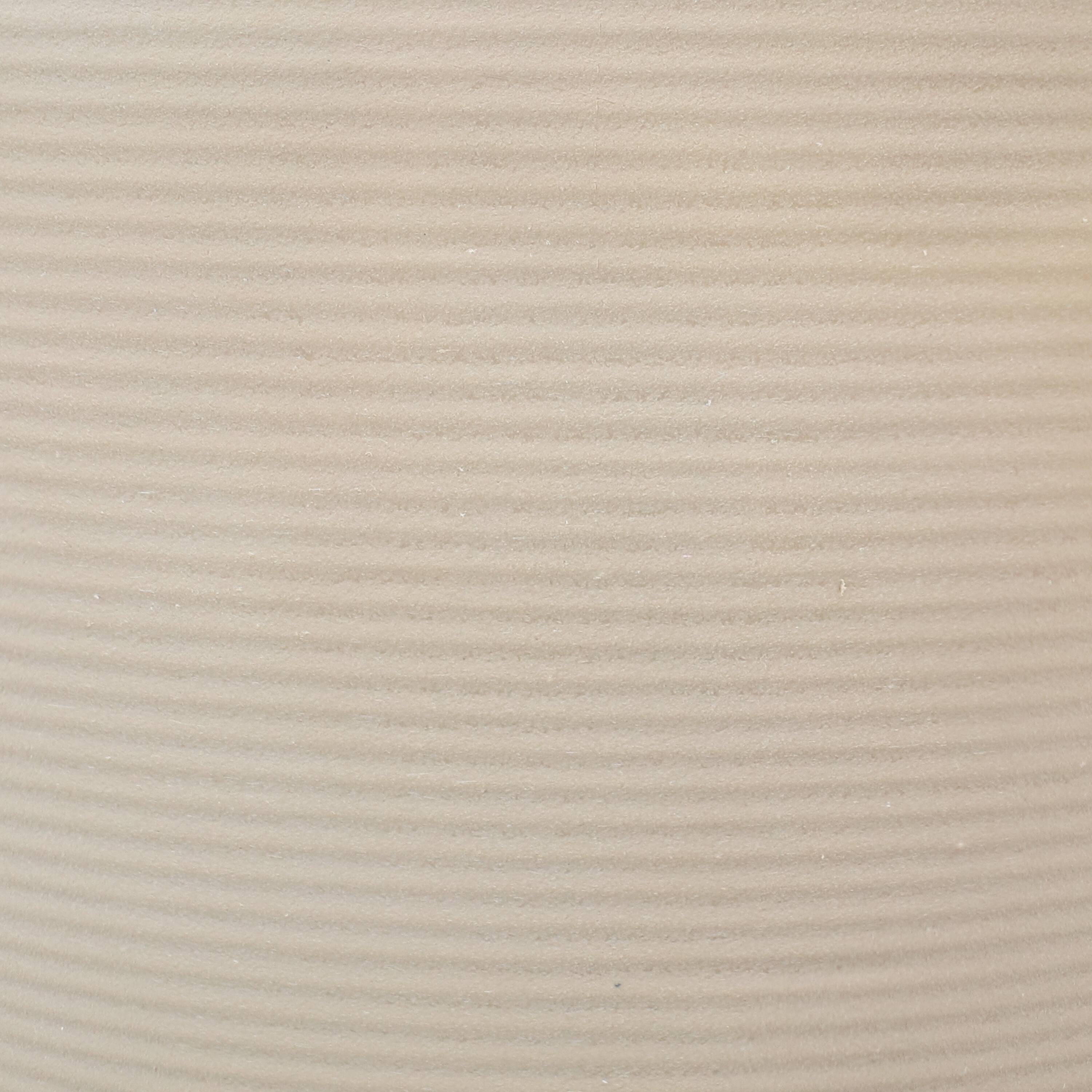 Alt View 4. Sunnydaze - 15.5 in Walter Dual-Wall Polyresin Planter - Set of 4 - Light Brown.