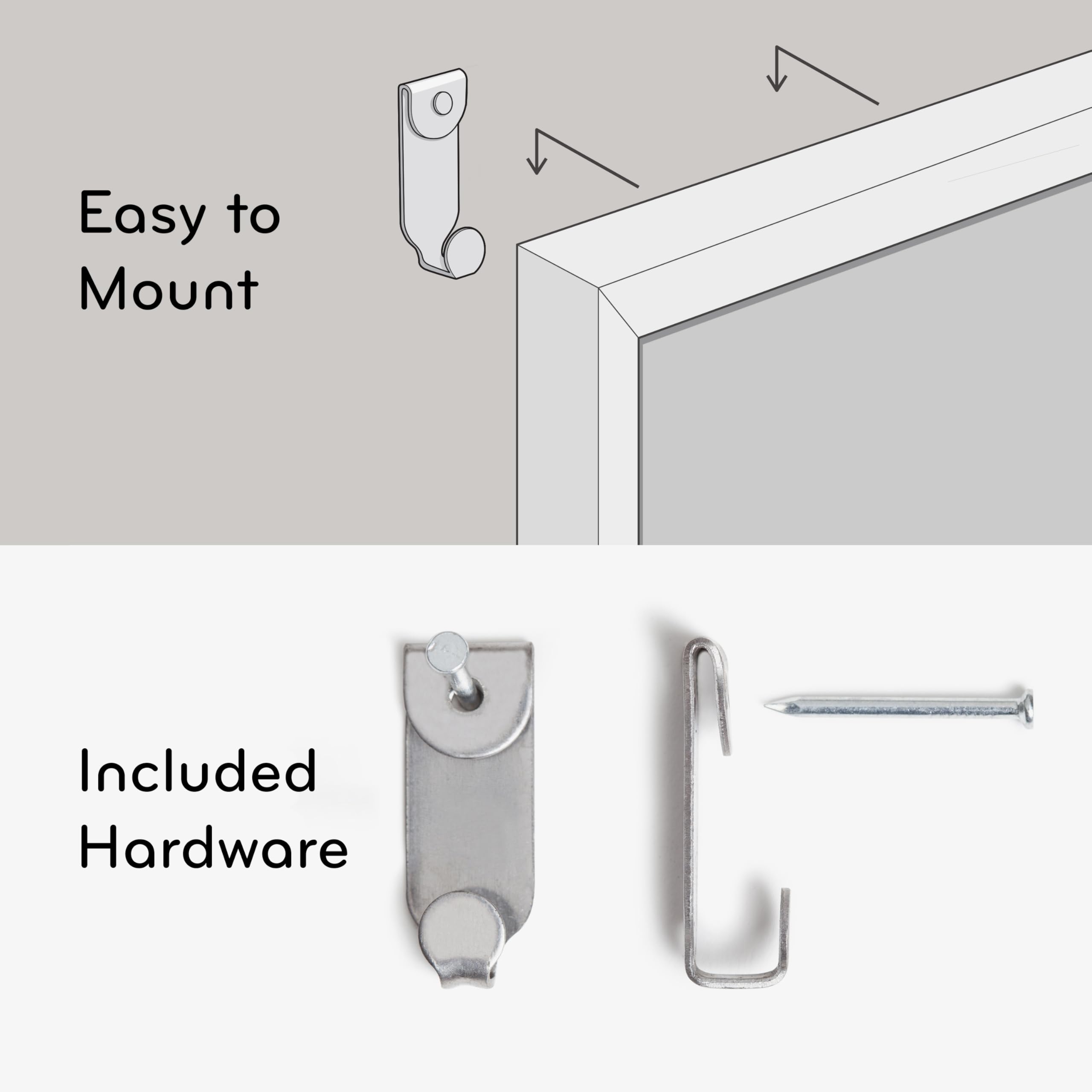 Easy to Mount

Included Hardware