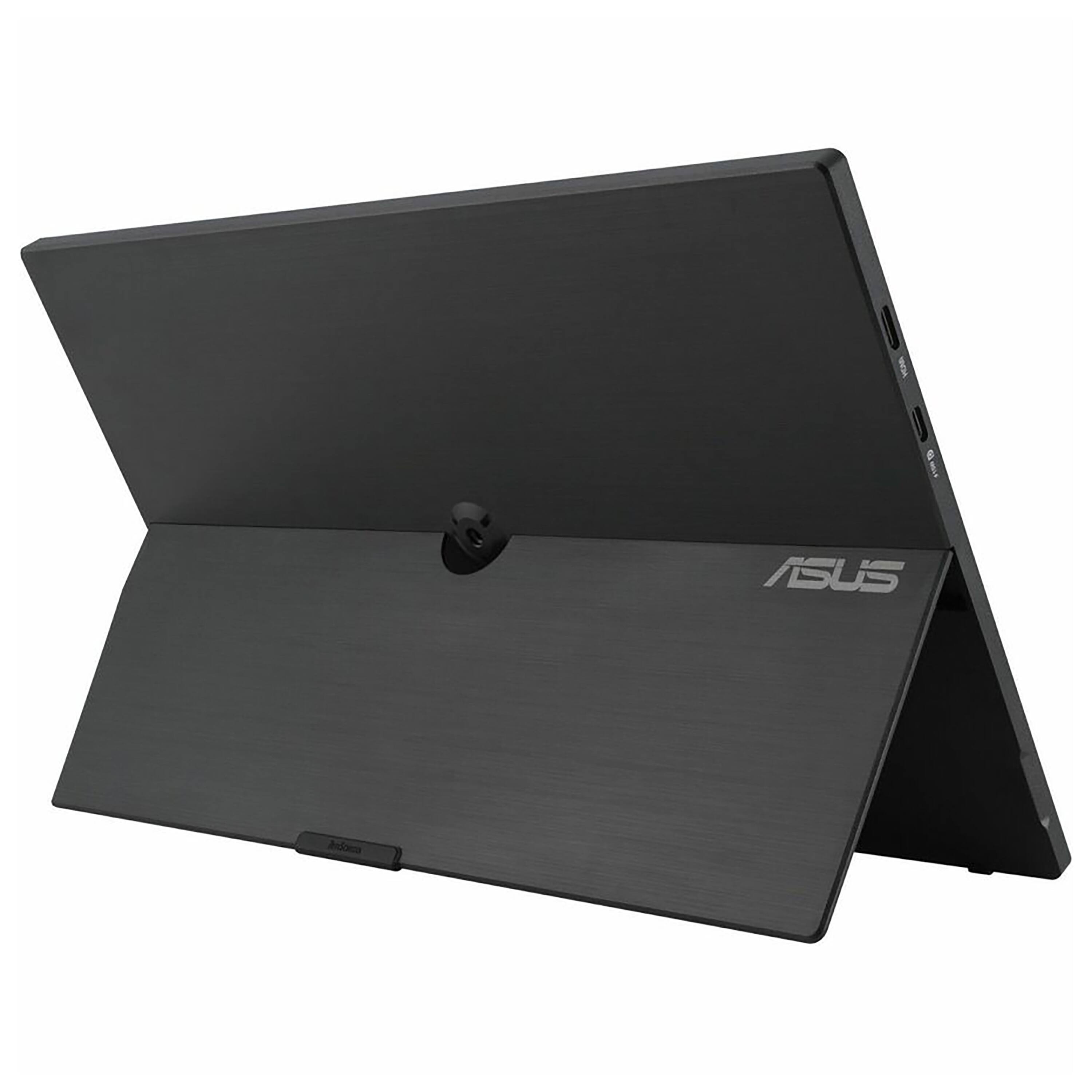 Alt View 1. ASUS - ZenScreen 15.6" IPS LED FHD 60Hz Monitor (USB, HDMI) - Black.