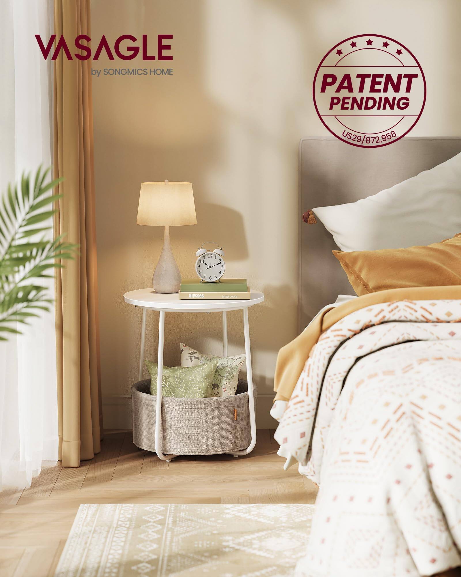 VASAGLE  
by SONGMICS HOME  

PATENT PENDING  
US29/872,958