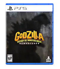 PS5. GODZILLA DESTROY ALL MONSTERS MELEE REMASTERED RATING PENDING RP ESRB ATARI