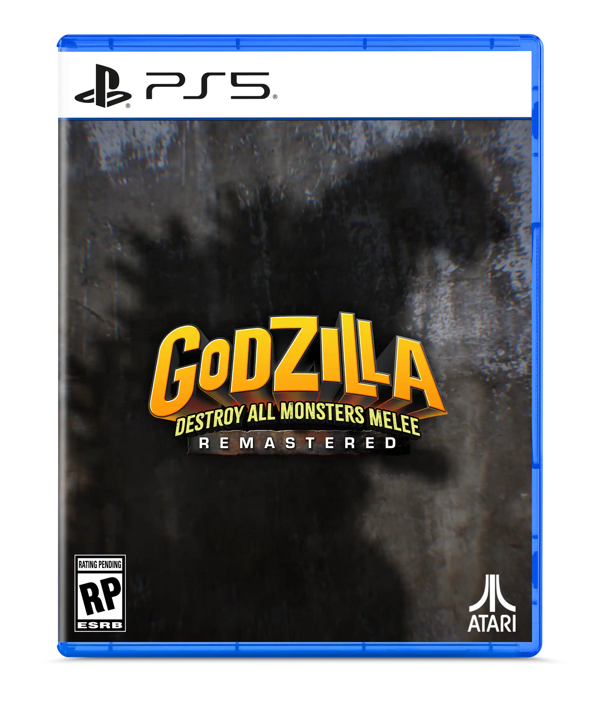 PS5. GODZILLA DESTROY ALL MONSTERS MELEE REMASTERED RATING PENDING RP ESRB ATARI