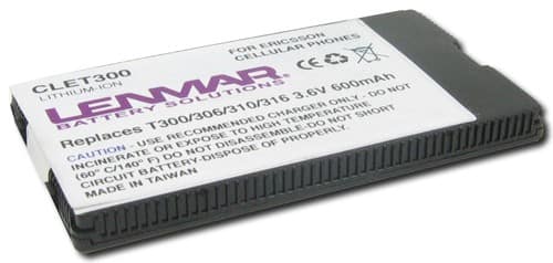 Front Standard. Lenmar - Lithium-Ion Battery for Select Sony Ericsson Mobile Phones.