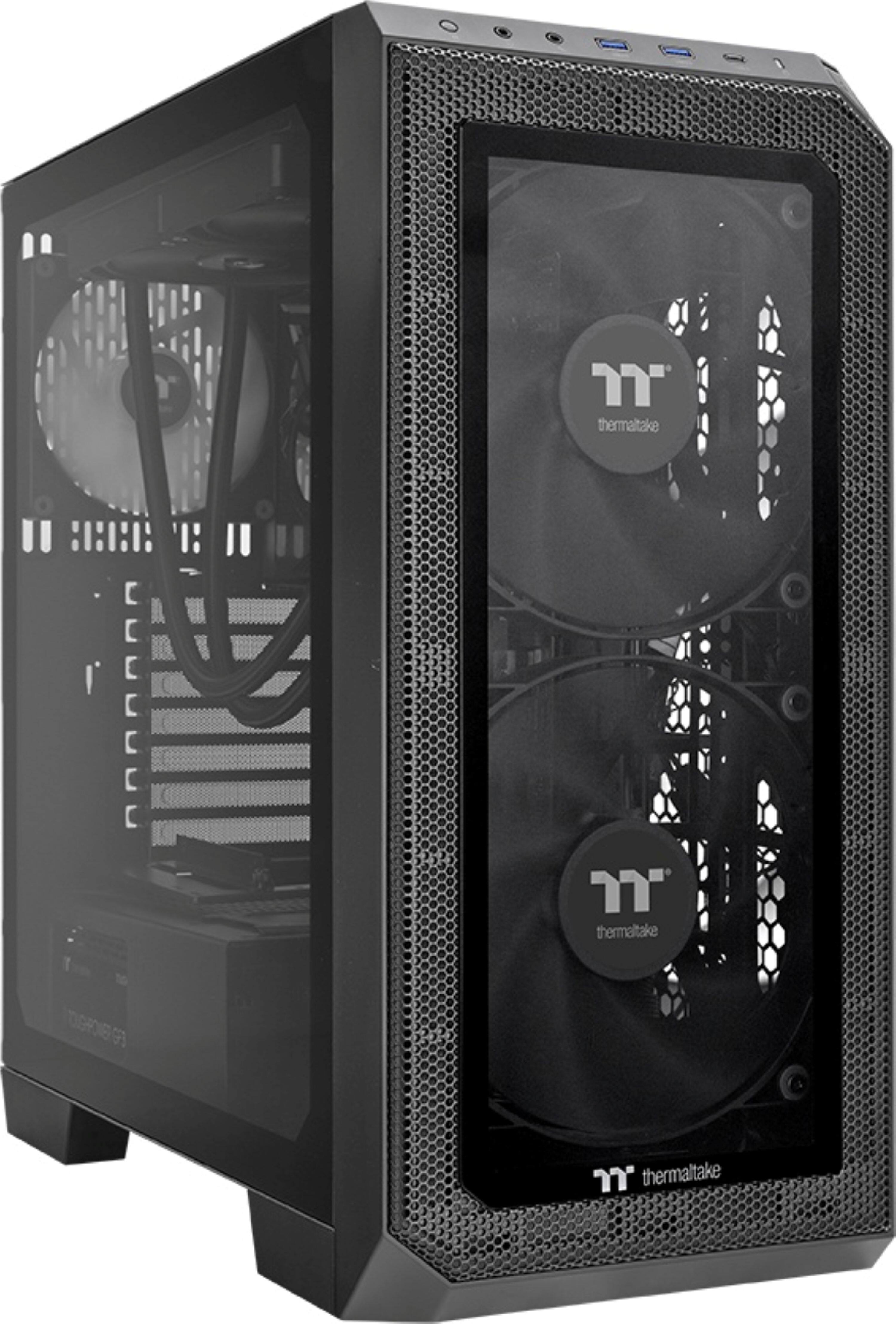 The text on the image reads "thermaltake I D9R0I9 9". This is a product name or model number for a computer case or power supply.