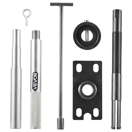 Front. VEVOR - Mercruiser Alignment Tool & Gimbal Bearing Puller Set, Compatible with Mercruisers, OMC, Volvo Cobra Bell Housings.